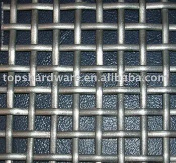 Weaving wire mesh
