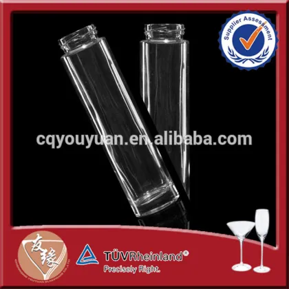 high quality clear 300ml limited edition vodka wine glass bottles