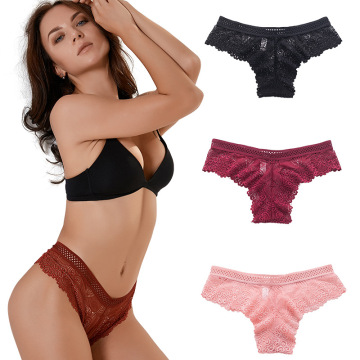 Transparent Low-Rise T-Back Thong Panties
