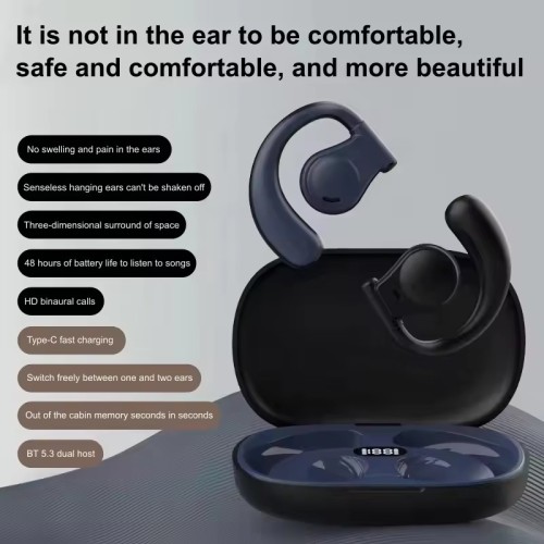 OWS Wireless Earbuds with Digital Display