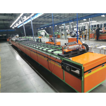 4Stations Evaporator Fin Inserting Tube Expanding Equipment