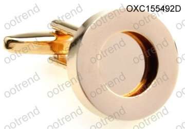 Rose gold filled stainless steel men jewelry cufflinks ,tuxedos cufflinks