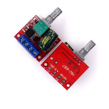 HW-687 PWM DC Motor Speed Controller - 5V-28V 5A Factory Price