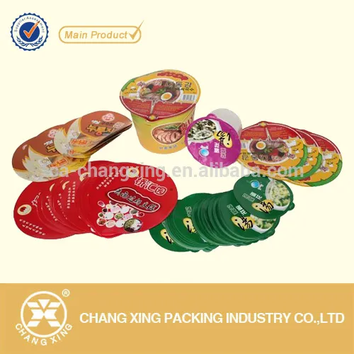 Yogurt Cup Coffee Roll Film Jelly plastic sealing Packaging Wrapping Lid Film