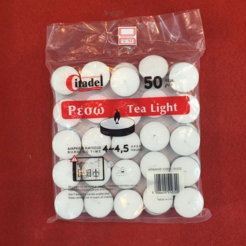 Enviromental Ceramic White Tealight Candles