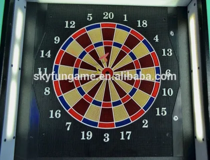 cheapest dart game machine/coin operated arcade dart game/ dart boards for sale