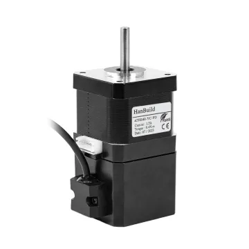 Details and Specifications of the HANBUILD NEMA17 1.5A 40N.cm 12V Stepper Motor with Permanent Magnet Brake