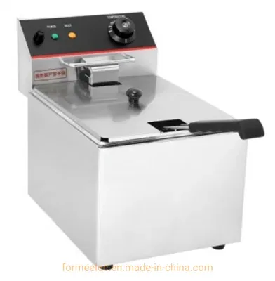 5.6kw Desktop Electric Fryer 2-Tank 2-Basket 16L Electric Fryer