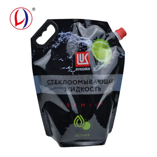 4L 5L 6L Liquid Packaging Pouches: Stand Alone Refill Bags