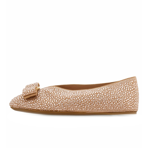 Sparkly Mary Jane Flat Sandals for Women