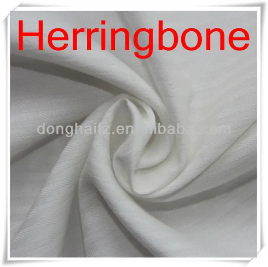 Cheap pocketing tc herringbone fabric