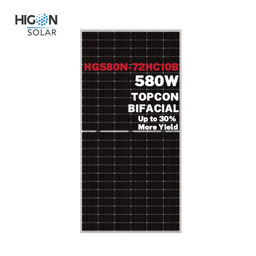 Higon N-Type 570W-585W Bifacial Solar Panels - Best Price