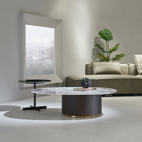 China Fantastic Top Quality Elegant Light Luxury Coffee Table Manufactory