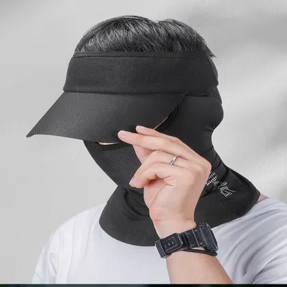 Sports Riding Bicycle Motorcycle Full Face Mask Sun Protection Helmet Mask Outdoor Anti Dust Windproof Face Mask