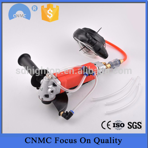 4 Inch Rear Exhaust Wet Use Air Cutter for Stone Cutting