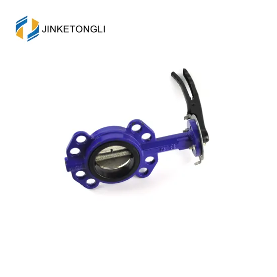 JKTLWD026 viton seat stainless steel 150mm butterfly valve