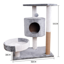 Sisal Scratching Post Cartoon Cat Tree Activity Centre Classic Tower Furniture Manufactory