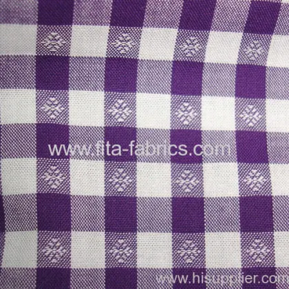 100%cotton Yarn Dye And Jacquard Weave Apron Check 