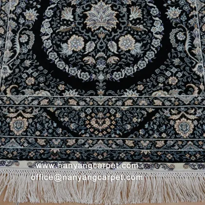 2.8'x8' Handwoven Gallery Runner Silk Rug