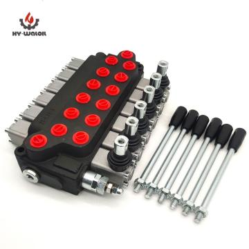 31.5Mpa DCV40 Multi-way Hydraulic Monoblock Control Valve