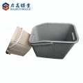 Molde de cesta de diseño nuevo de plástico liviano