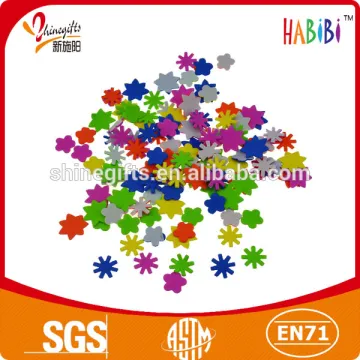 colour various shapes eva sticker paper for kids
