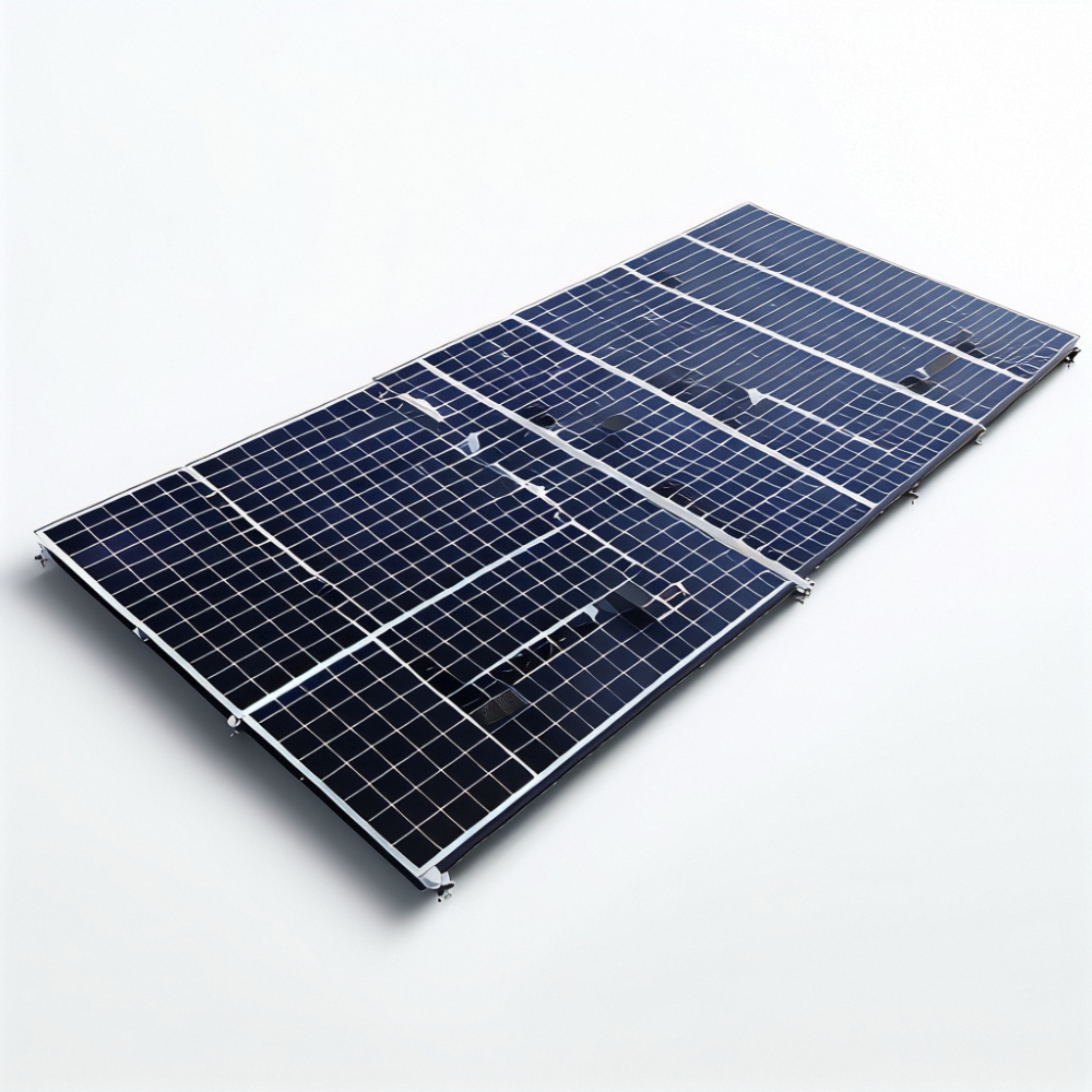 All Black Bifacial Mono 360W Solar Panel