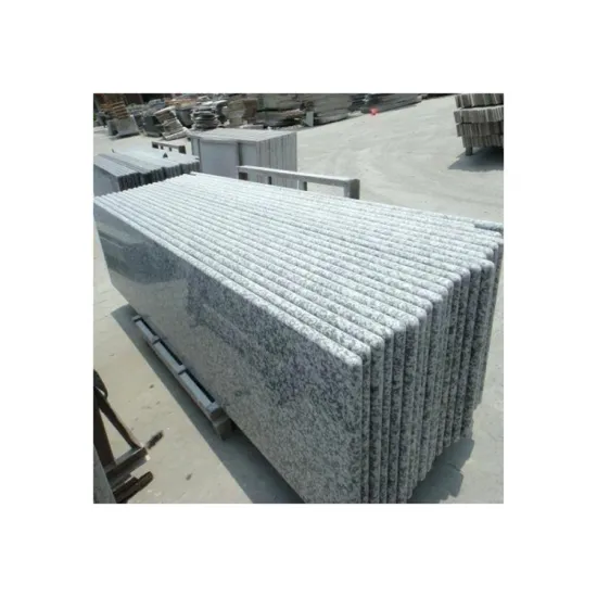 G439 Public Bathroom Countertop  Low Price Grey Granite Slab For Bathroom Countertop