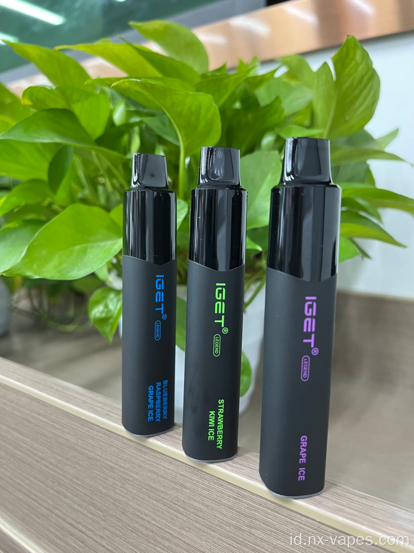 E-rokok legenda vape iget sekali pakai