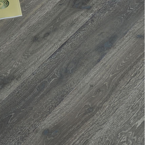 stained black engineered wood oak flooring