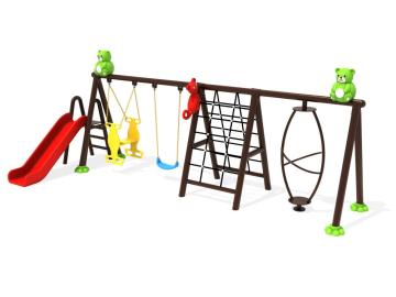 Galvanized 76mm pipe swing play