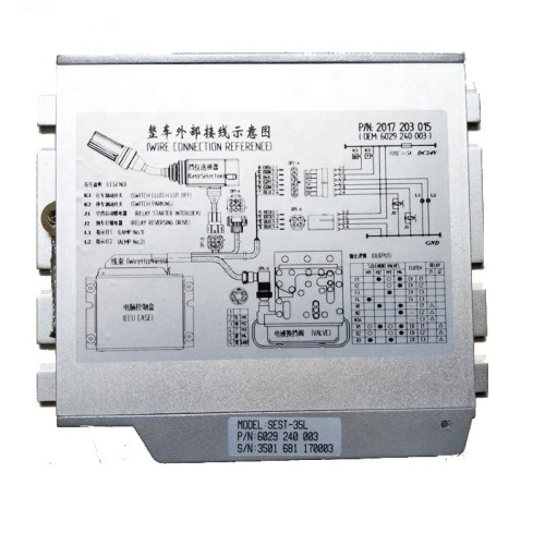 Unidade de controle de transmissão ZF ECU 4110000076161 6029240003