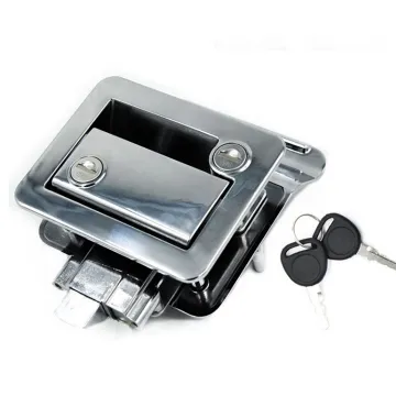 Chrome Truck RV Paddle Entry Door Lock for Camper Trailers