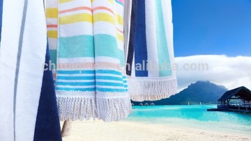 factory price wholesale cotton turkish beach towel