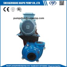 1.5X1 slurry pump with rubber liners