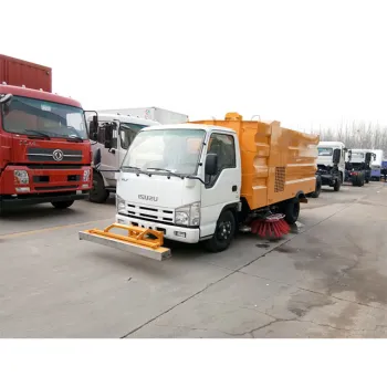 Japanese 7cbm road sweeper truck