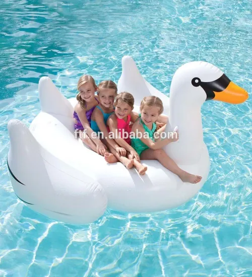 Giant Inflatable Swan Pool Float
