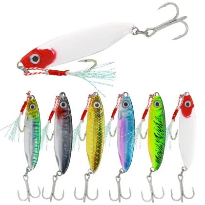3 Times Luya Lure Silicone Plastic Minnow Jigging Bait 20g