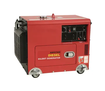 Home Use Air-Cooled Silent Open-Type 10kVA-30kVA Diesel Generators