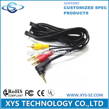 Hot selling competitive price 3.5mm Stereo to 3 rca cable