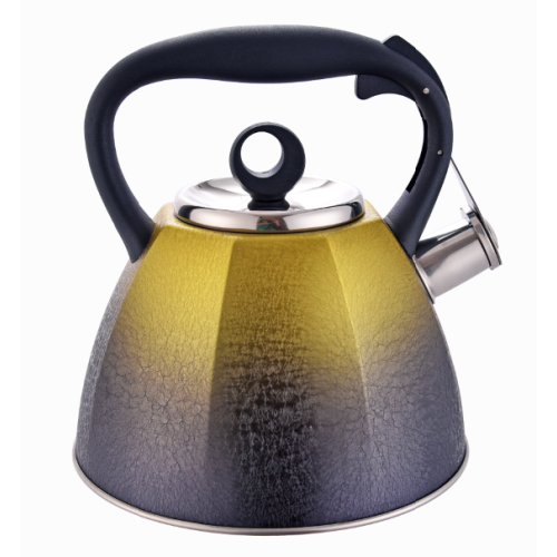 Ergonomic handle tea kettle with quick heating