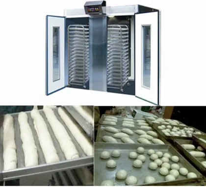 32 Trays Double Doors Bread Fermenting Proofer Oven Bakery Retarder Dough Fermentation Machine