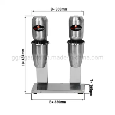 Commercial Freestanding Double Spindle Drink Mixer / Milkshake Machine
