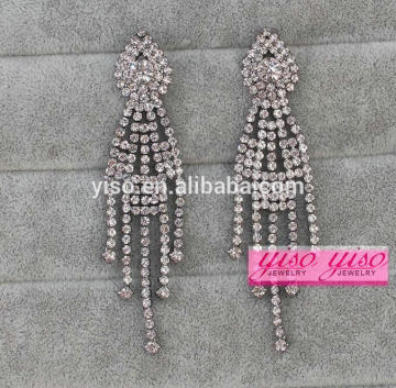 aliexpress fashion fancy handmade crystal earrings