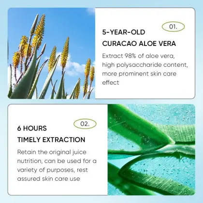 Aloe Vera Hydrating Tightening Pore Soothing Moisture Face Toner