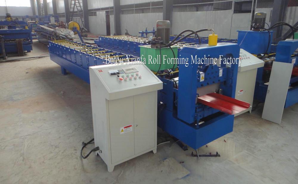 Standing Seam Metal Roof Panel Tile Forming Machine