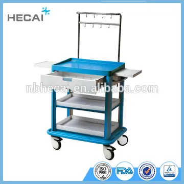LS-700D medical waste trolley medical trolley with drawers