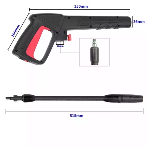 Pistola de pulverización de lavado de autos de plástico para lavado de autos