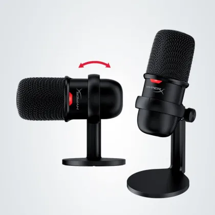 HyperX Solocast: Professional USB Condenser Microphone for Online Gaming and Recording