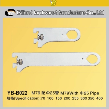 slotted pipe holder tube bracket tube support